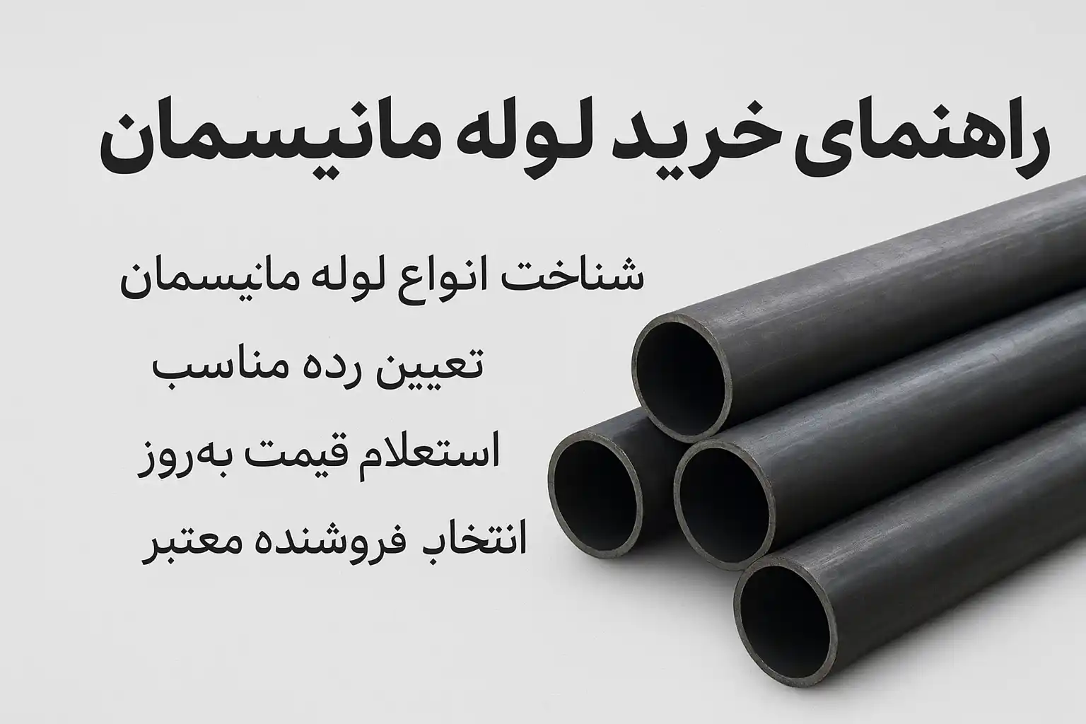 خرید لوله مانیسمان